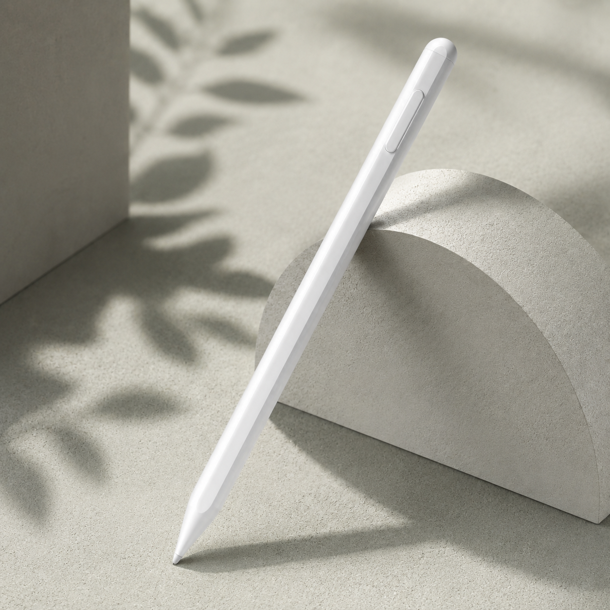 Precision Digital Stylus Pen – Sleek White Tablet Pencil for Notes, Drawing, Sketching, Planning & Everyday Touchscreen Creativity